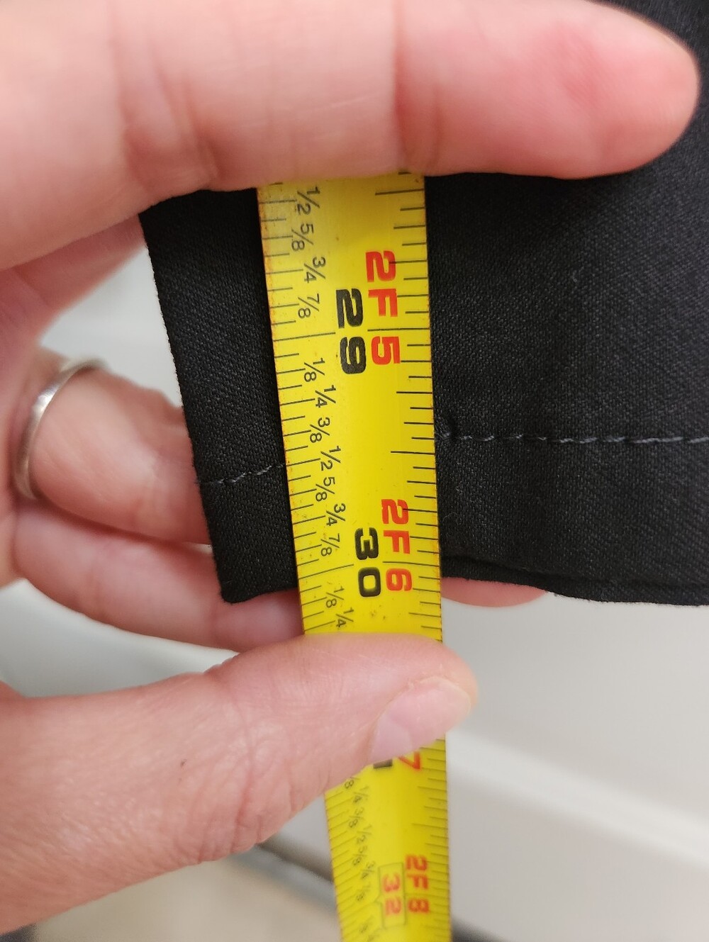 Wrangler Outdoor Utility Pants Mens 30x30 Straight Leg Black Stretch - Picture 4 of 4